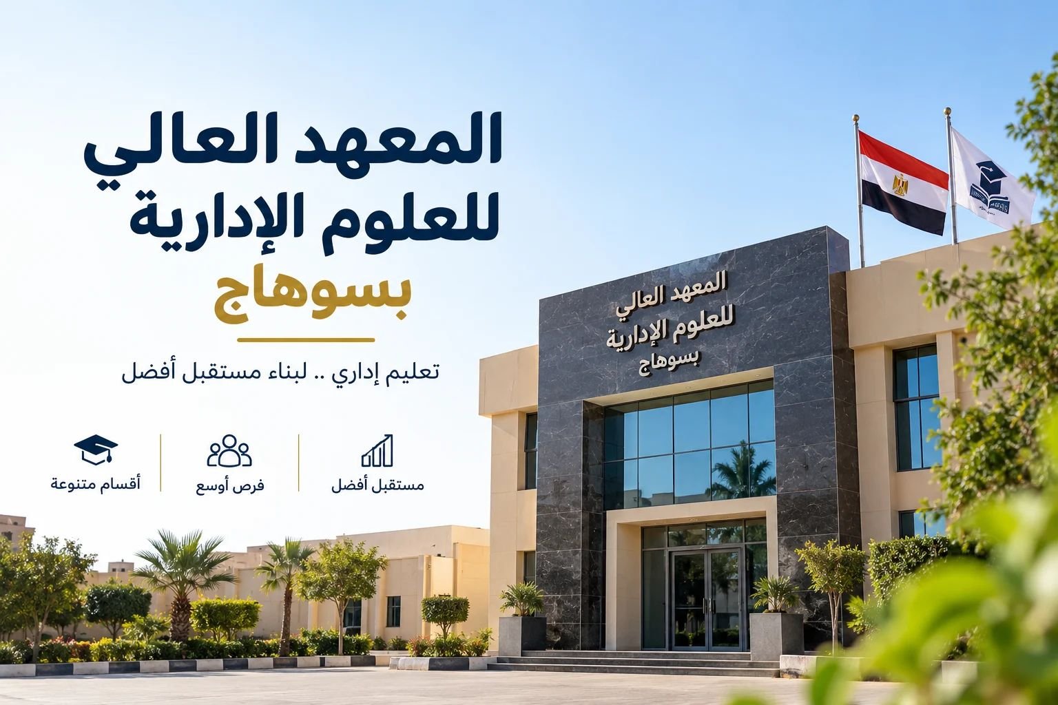 المعهد العالي للعلوم الاداريه بسوهاج دليل كامل حول المعهد